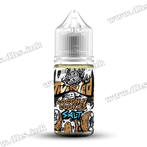 Сольова рідина Twisted Salt 30 мл (25 мг) - Coconut Cookies (Кокосове Печиво)